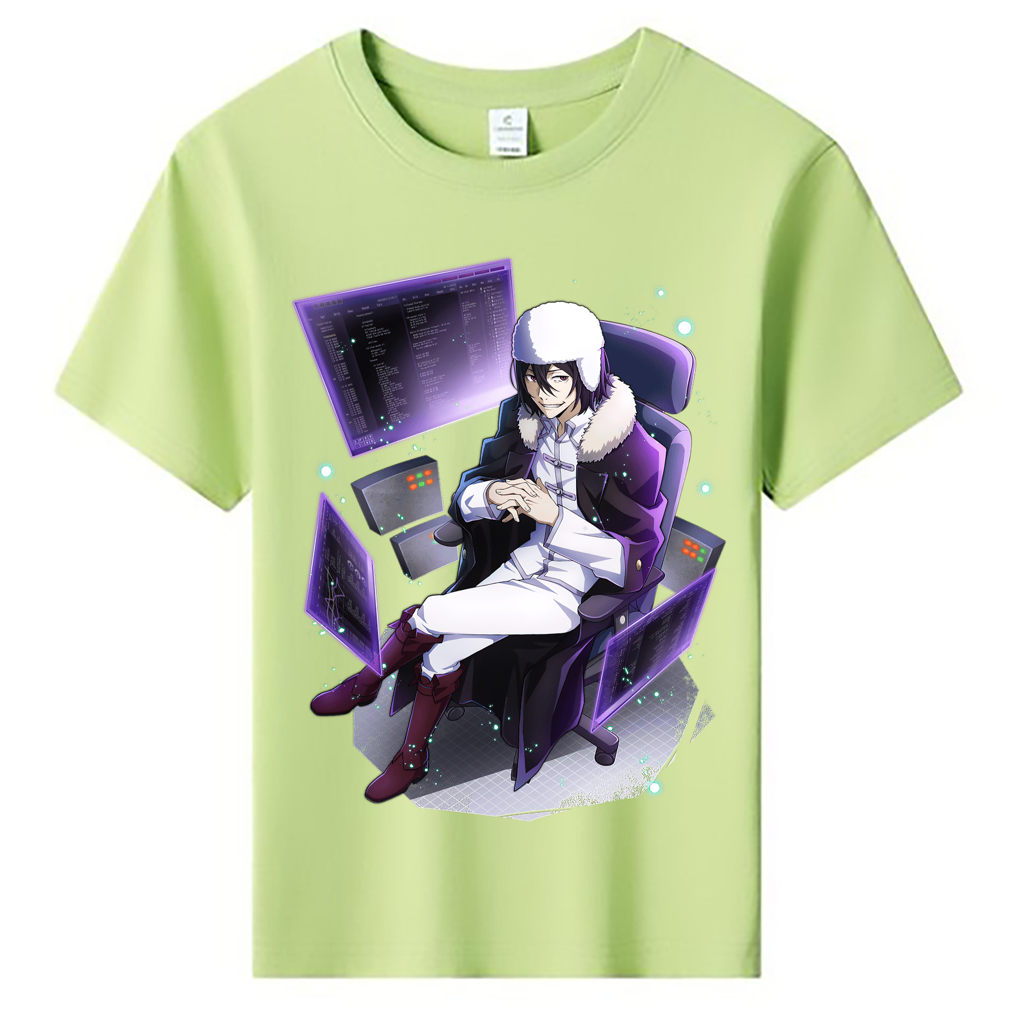 （画像用） 文豪ストレイドッグス Bungo Stray Dogs 綿100％キッズTシャツ（フロントプリント）
